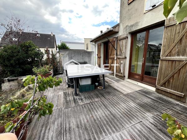 Maison lumineuse, avec jardin, plus terrasse de 27 m²