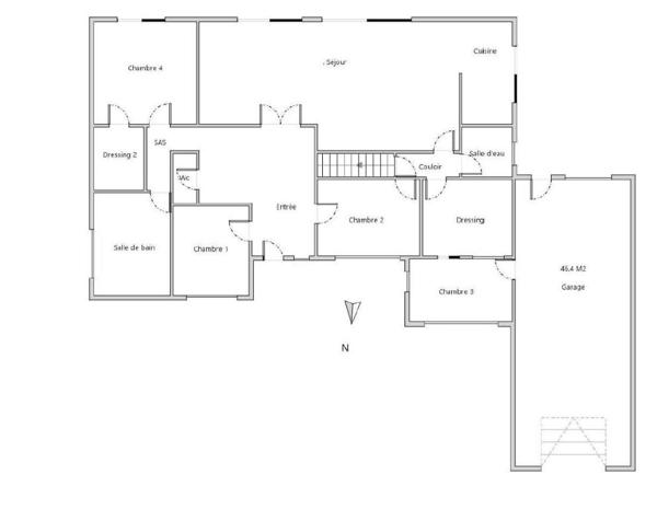 MAISON D'ARCHITECTE EN PLAIN-PIED