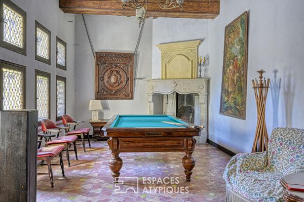 Elégance patrimoniale et son jardin suspendu à réinventer