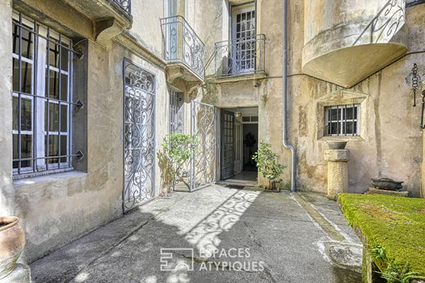 Elégance patrimoniale et son jardin suspendu à réinventer