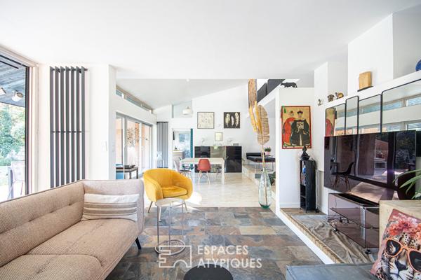 Villa d’architecte à la signature seventies