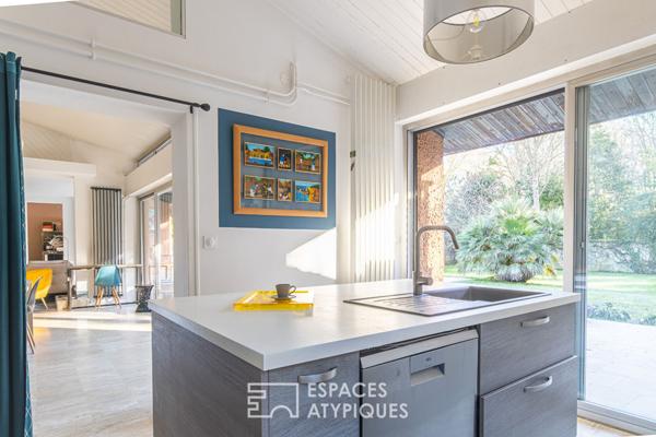 Villa d’architecte à la signature seventies