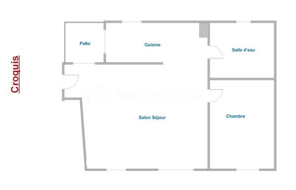 Appartement de 44,20 m²