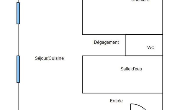 Appartement à louer    2 pièces •  Perpignan