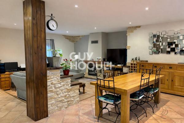 Villemoustaussou - Maison 145 m² 5 chambres, garage, piscine sur terrain 1890 m²