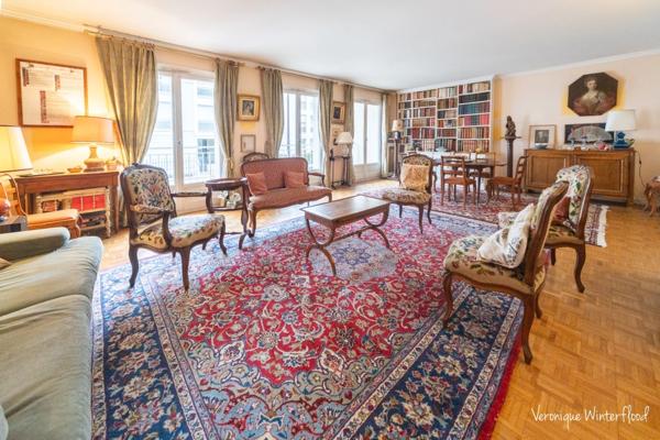 Appartement à vendre 4 pièces VERSAILLES (78)-3 chambres-101m²-balcon-cave-parking