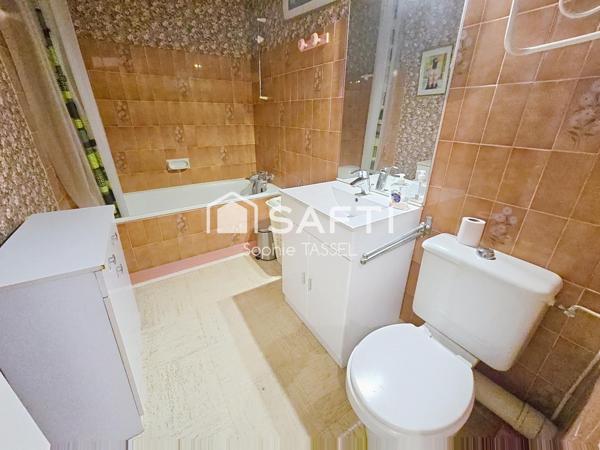 Appartement avec une chambre dans le centre du Pouliguen