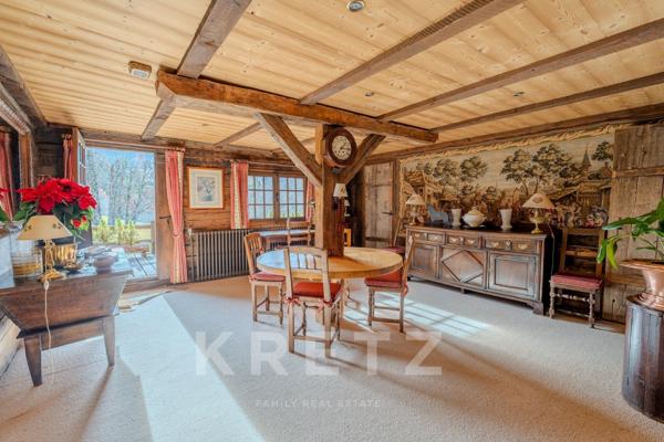 Ancienne ferme avec vue imprenable sur les montagnes au calme absolu sans vis-à-vis