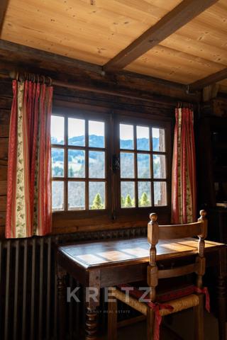 Ancienne ferme avec vue imprenable sur les montagnes au calme absolu sans vis-à-vis