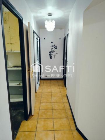 Appartement rez-de-chaussée cœur de ville florensac 65m²