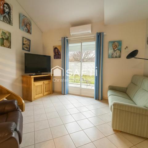 Maison de plain-pied, 4 chambres, véranda et piscine