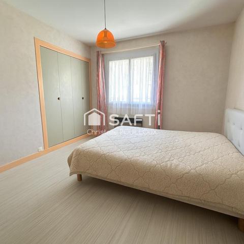 Maison de plain-pied, 4 chambres, véranda et piscine