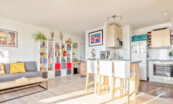 F4 dernier étage sans vis à vis.