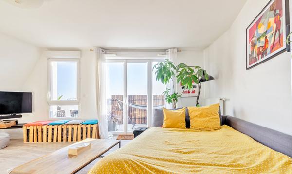 F4 dernier étage sans vis à vis.