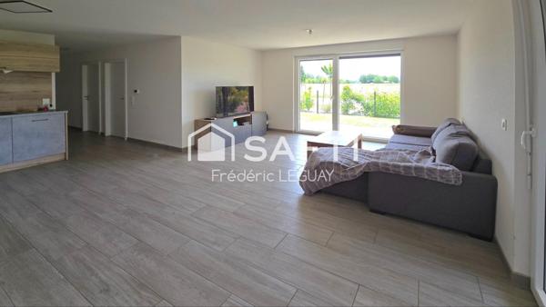 superbe appartement en rez de jardin