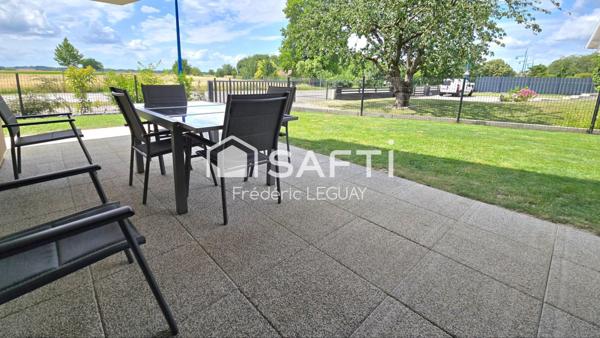 superbe appartement en rez de jardin