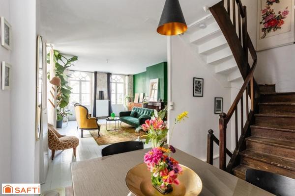 Batisse avec appartement et local commercial