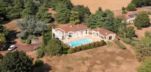 Domaine d'exception arboré et clos avec 2 habitations sans vis-à-vis à 1 km de Ruffec