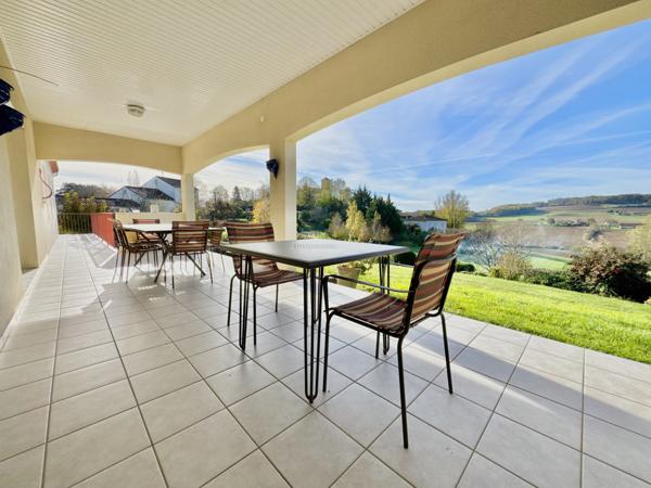 Maison contemporaine tout confort, avec vue Saint-Sylvestre-sur-Lot (47140)