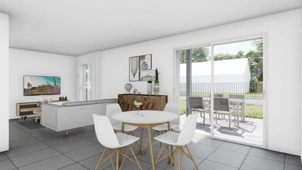 Appartement  3 ch dans résidence neuve