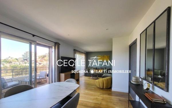 Appartement T3 de 51 m² avec terrasse, garage, cave et piscine