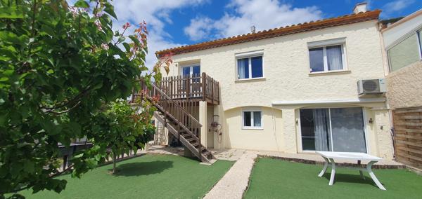 Maison individuelle en très bon état avec T1 et parking camping-car