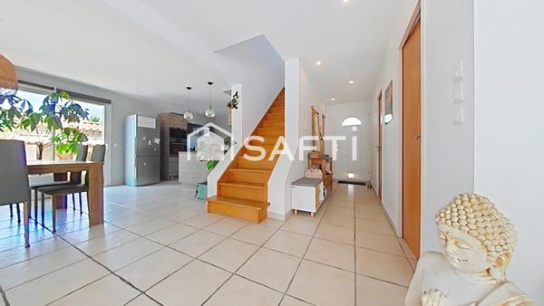 Maison familiale 4 chambres dont une suite parentale- 3 faces- garage- quartier des "Meravelles"