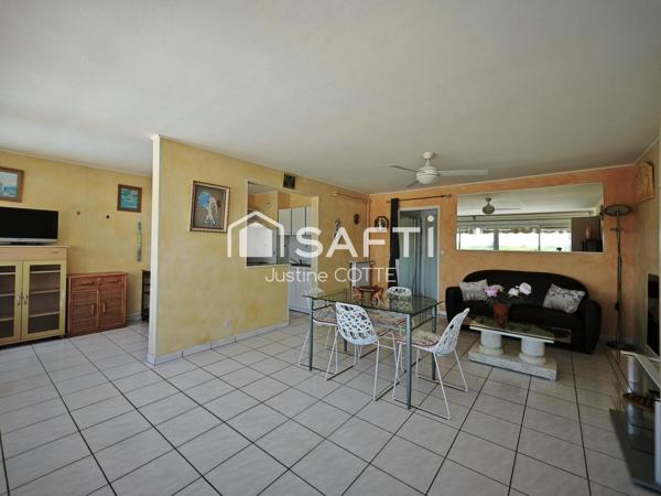 Studio meublé, plage à 400 m, charges incluses