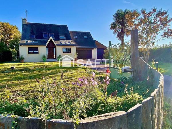 Maison lumineuse de 143m² sur grand jardin arboré