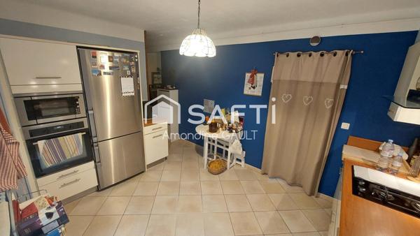 Jolie maison avec jardin, bien équipée et entretenue