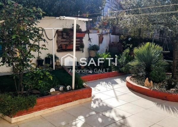 Jolie maison avec jardin, bien équipée et entretenue