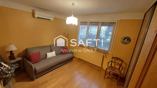 Jolie maison avec jardin, bien équipée et entretenue