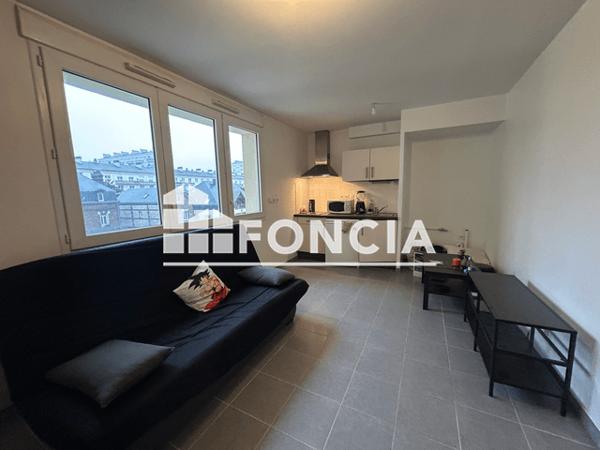 Location Studio 26.4 m² - 29 RUE JEAN RONDEAUX Rouen 76100