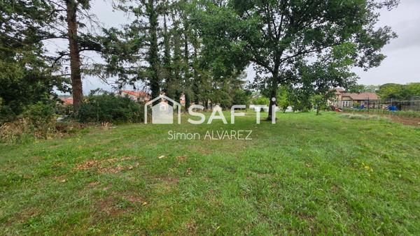 Terrain constructible de 674 m² – Grenade (Côté Toulouse)