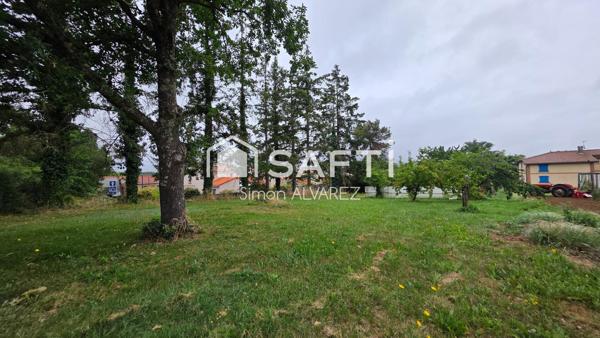Terrain constructible de 674 m² – Grenade (Côté Toulouse)
