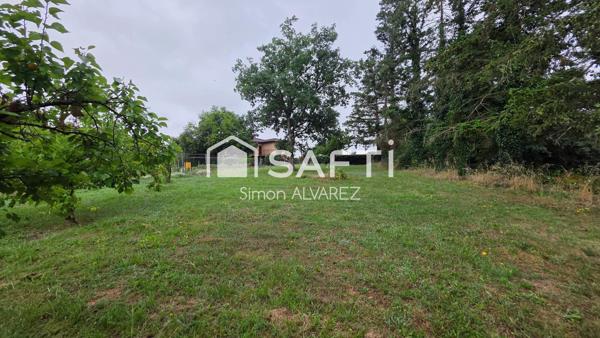 Terrain constructible de 674 m² – Grenade (Côté Toulouse)