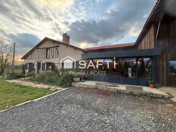 Gers Maison familiale et gîte indépendant 326 m² habitables sur plus d'un hectare