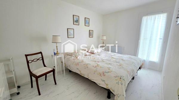 Appartement T3 rénové en rez-de-jardin – Tamaris – Vue dégagée et extérieur ensoleillé