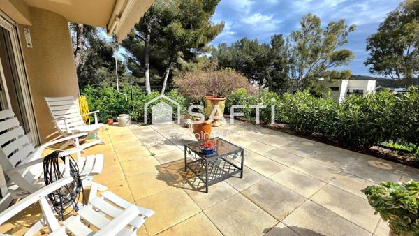 Appartement T3 rénové en rez-de-jardin – Tamaris – Vue dégagée et extérieur ensoleillé