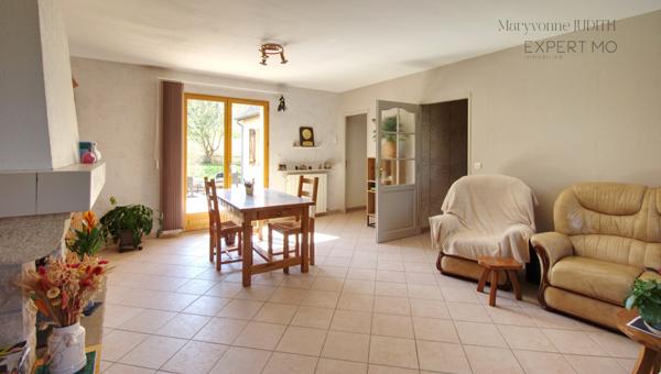 Villiers-sur-Morin (77580) MAISON 110m² CENTRE VILLE - PLAIN-PIED SURÉLEVÉ AVEC SOUS-SOL TOTAL