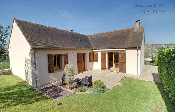 Villiers-sur-Morin (77580) MAISON 110m² CENTRE VILLE - PLAIN-PIED SURÉLEVÉ AVEC SOUS-SOL TOTAL