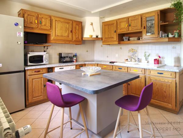 Villiers-sur-Morin (77580) MAISON 110m² CENTRE VILLE - PLAIN-PIED SURÉLEVÉ AVEC SOUS-SOL TOTAL