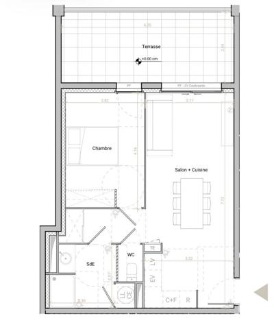 Appartement à vendre 2 pièces 46 m² Font-Romeu-Odeillo-Via