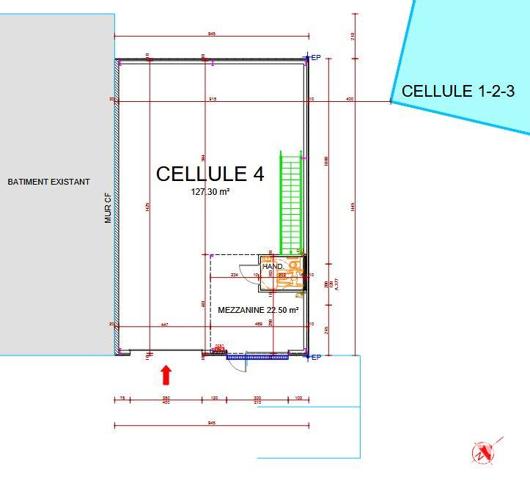 Local d’activité à vendre 160 m² Haute-Goulaine