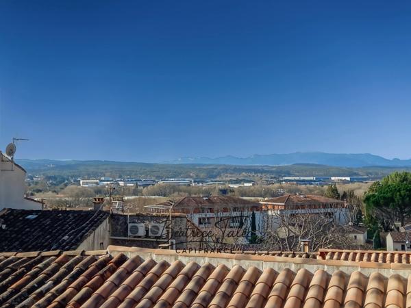 Maison de village moderne à personnaliser avec superbe terrasse rooftope 3 pièces, double garage, ROUSSET (13), sainte-victoire