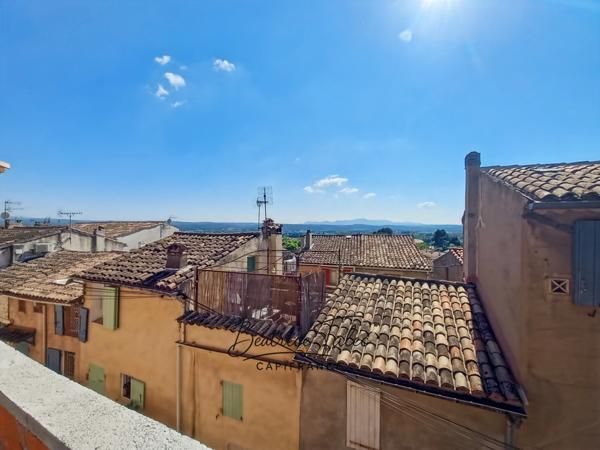 Maison de village moderne à personnaliser avec superbe terrasse rooftope 3 pièces, double garage, ROUSSET (13), sainte-victoire