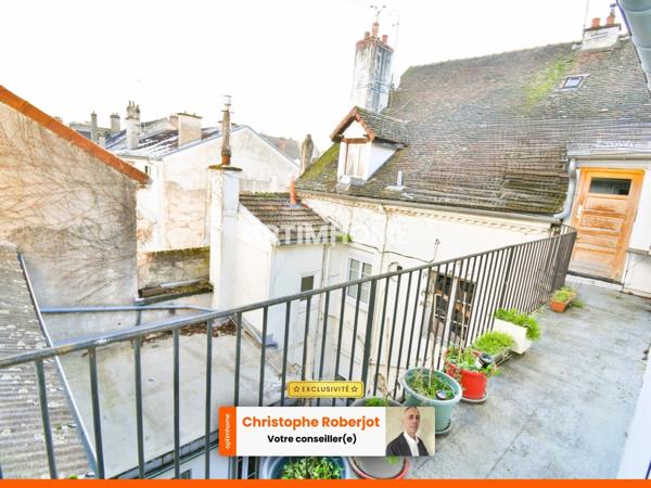 Joli appartement de 60m2 atypique au calme tout en étant au centre-ville de CHALON SUR SAONE (71)
