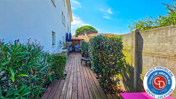 Gujan-Mestras (33470) Type 3 avec 2 chambres et parking individuel extérieur.