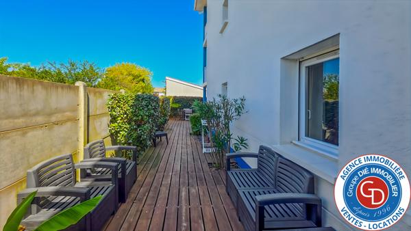 Gujan-Mestras (33470) Type 3 avec 2 chambres et parking individuel extérieur.