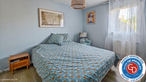 Gujan-Mestras (33470) Type 3 avec 2 chambres et parking individuel extérieur.